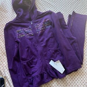 Calvin Klein Jeans Vibrant Purple Jacket